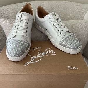 Christian Louboutin Viera Spiked Sneakers Size EU 40.5 or US 9.5